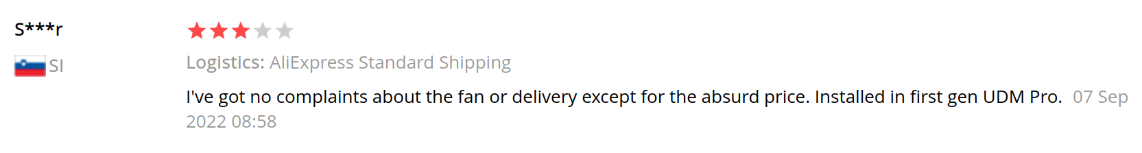 Replacement UDM Pro CPU Fan Peen dev Replacement UDM Pro CPU Fan Peen dev